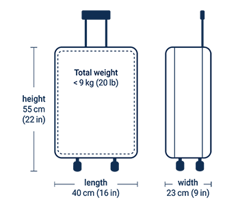 Carry-On and Checked Baggage Policy, Size & Fees | Allegiant®